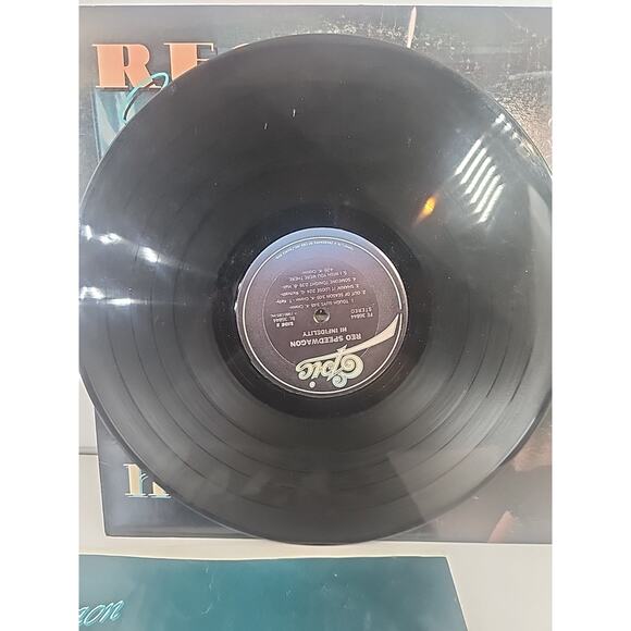REO SPEEDWAGON HI INFIDELITY LP VG+ VINYL RECORD CBS 1980 - Picture 7 of 7